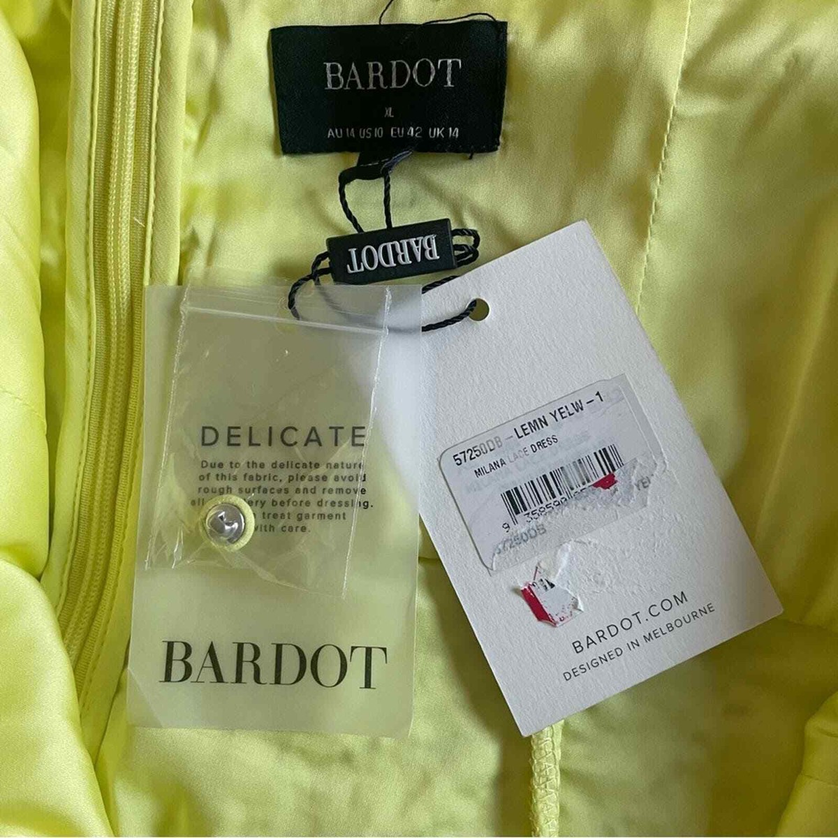 New! Bardot Milana lemon yellow lace midi sheath dress nwt 30973 | eBay New! Bardot Milana lemon yellow lace midi sheath dress nwt 30973 | eBay