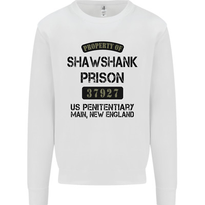 Property of Shawshank Prison Movie 90s Kinder Sweatshirt Pullover