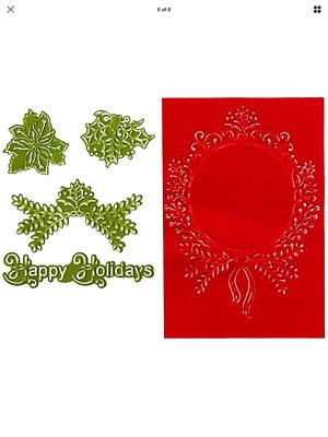 Sizzix Thinlits Stanzformen und Präger Ornament Set 657976