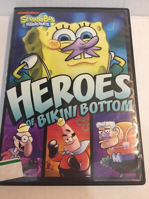 Spongebob SquarePants Heroes of Bikini Bottom DVD Ships Same Day with Tracking