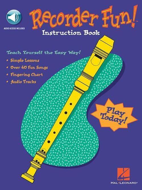 Thumbnail - Hal Leonard Corp | Recorder Fun Teach Yourself The Easy Way |