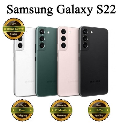 New Samsung Galaxy S22 5G SM-S901U 128GB/ 256GB  Factory Unlocked Att Verizon
