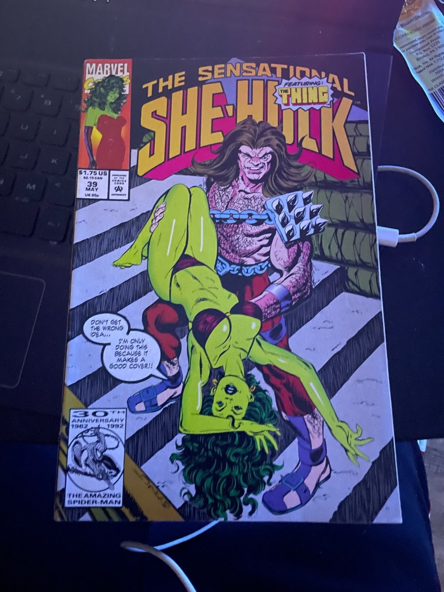 The Sensational She-Hulk #39 アメコミリーフマーベル The Sensational she hulk #39 | eBay