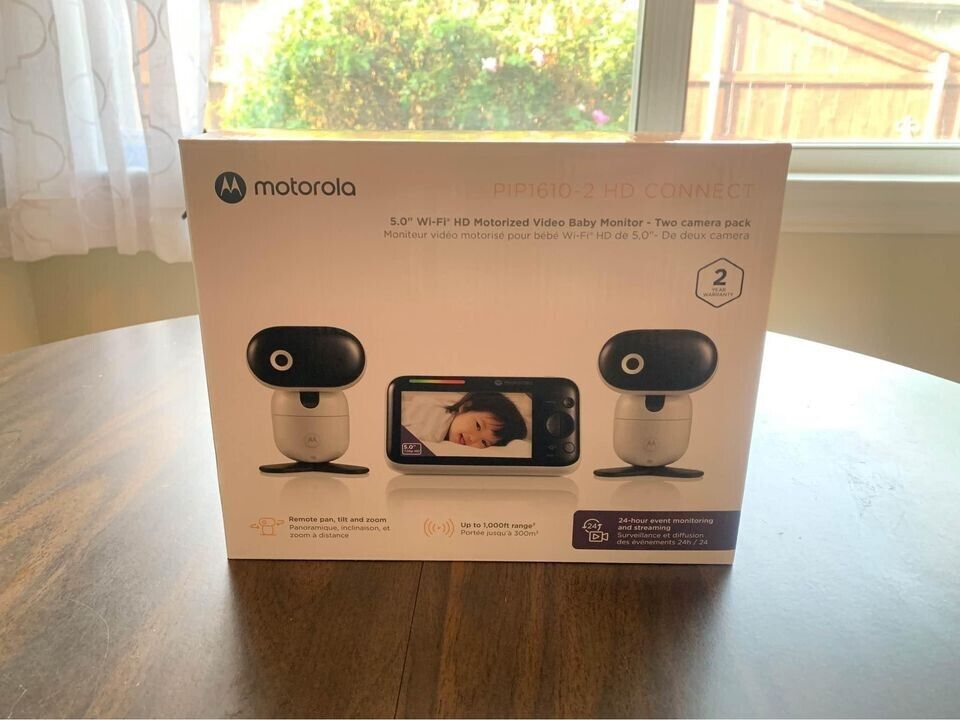 Motorola Nursery  PIP1610 HD CONNECT Wi-Fi® Motorized Video Baby