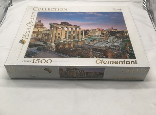 Clementoni Quality Jigsaw Puzzle 1500 Pieces 31969 ROME FORT IMPERIALI 33” x 23” - Picture 2 of 9
