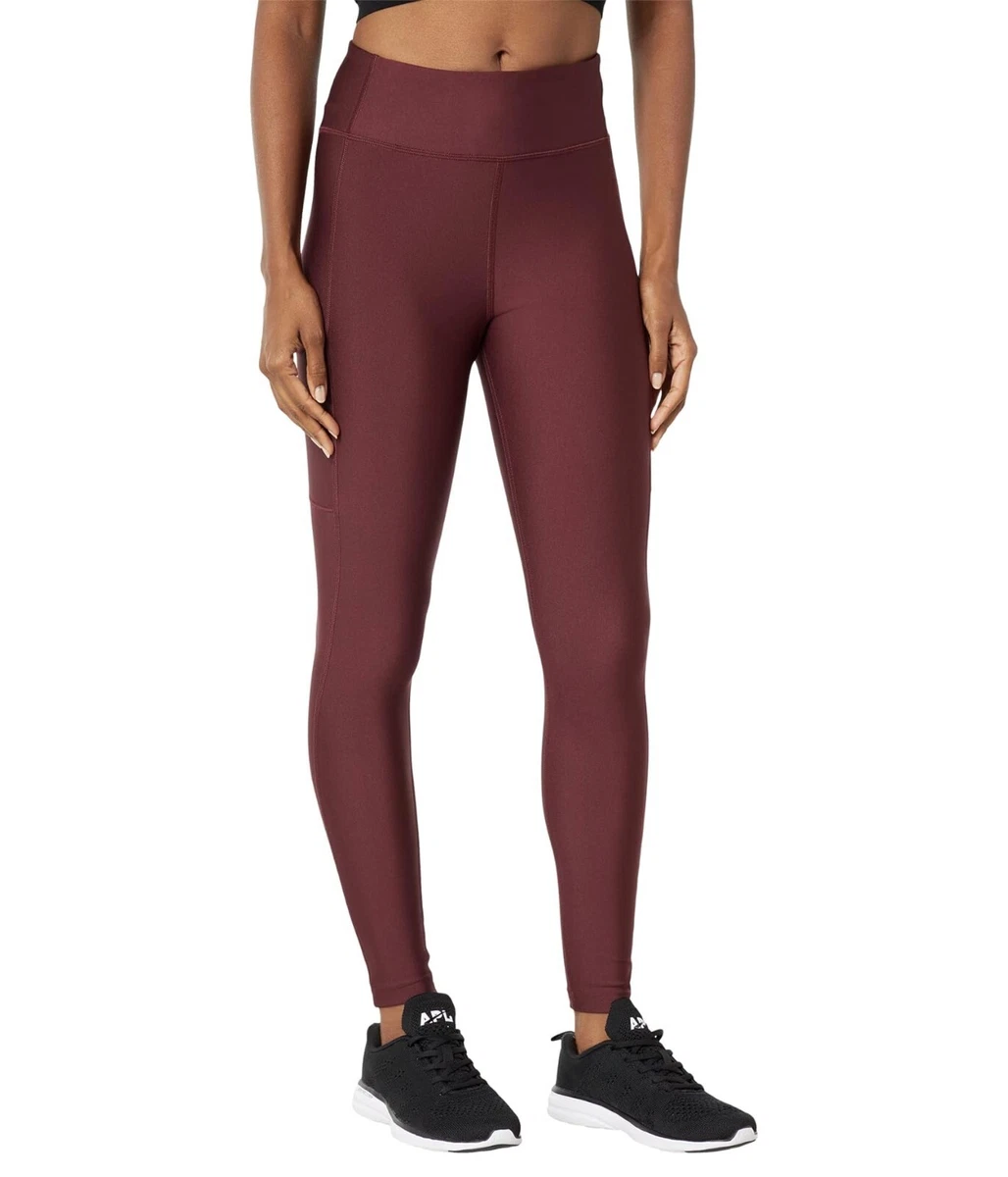 PUMA Women's Recharge Poly Pocket Tight Leggings NWT Aubergine SIZE: LARGE