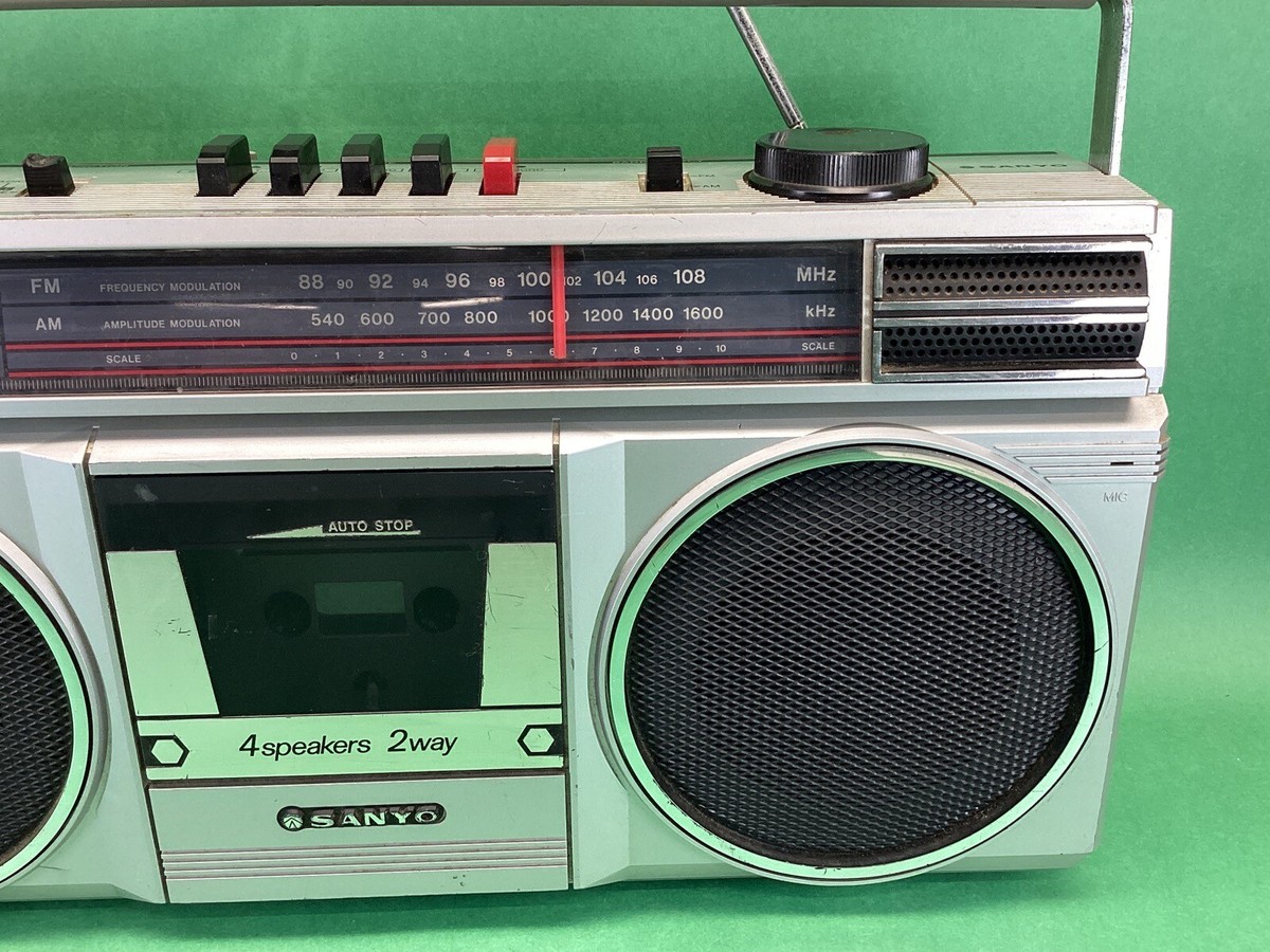 SANYO AUDIO TIMER ピンク/グレー ラジカセ SANYO AUDIO TIMER ピンク/グレー ラジカセ SANYO AUDIO TIMER ピンク