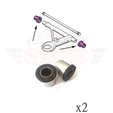 Front Left Right Control Arm Bushings Set Of 2 Fits 65-67 Porsche 911 912