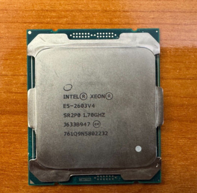 Intel Xeon E5-2603V4 1.70GHz 6-Core 15MB LGA2011 CPU SR2P0