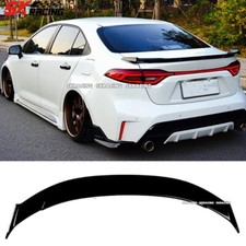 Fits Toyota Corolla Sedan 2020-2022 Rear Tail Trunk Spoiler Wing Lip Gloss Black Fits Toyota Corolla Sedan 2020-2022 Rear Tail Trunk Spoiler Wing Lip Gloss Black