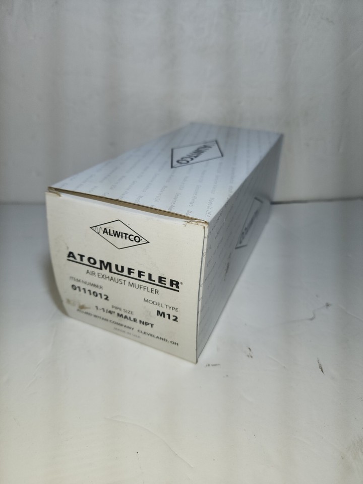 ALLIED WITAN M12 Air Exhaust Muffler Replacement 11/4" MALE NPT