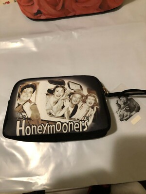THE HONEYMOONERS RALPH-ALICE-NORTON-TRIXIE COSMETIC BAG NEW WITH TAG