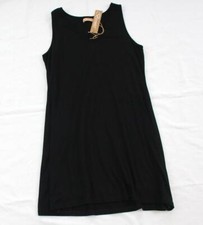 $130 New BRONTE Cotton Spandex Women's LARGE L Karina Blouse Little Black Dress