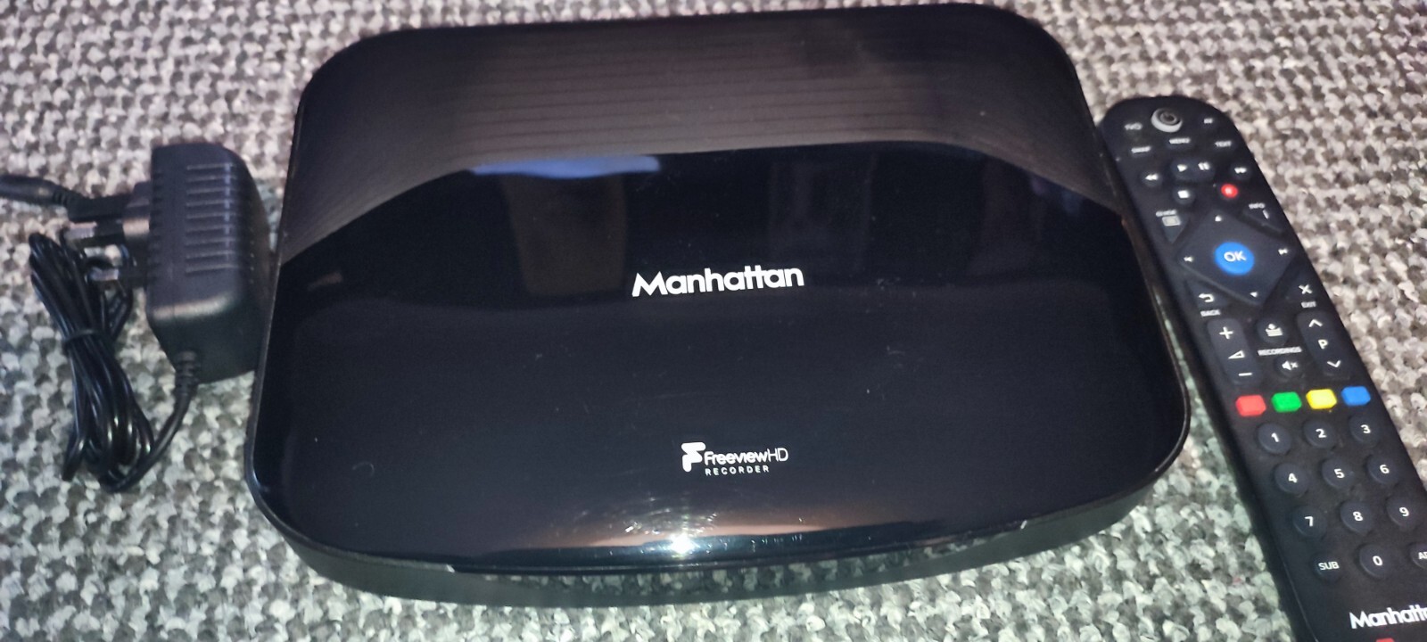 Manhattan T2-R 500 GB Freeview HD Recorder 500 GB - Black 5060251340145