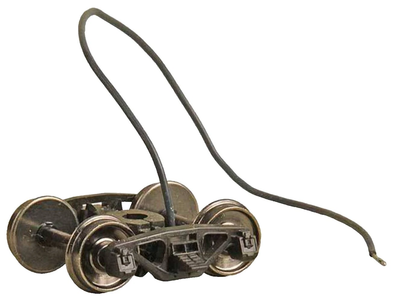 Trenes modelo negro de latón