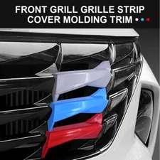 For Hyundai Tucson 2022-2023 Tri-Color Front Center Mesh Grille Trims Accessory