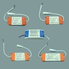 Image of DIMMABLE LED Panel driver 300mA constant current 3W 6W 12W 18W 24W DC power