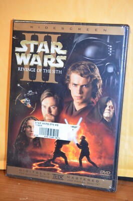 Star Wars: Episode III - Revenge of the Sith (DVD, 2-Disc Set, Widescreen) NEW
