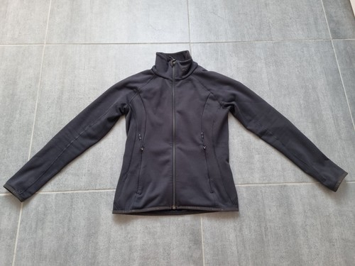 Lasse Kjus Jacke Funktionsjacke Trainingsjacke Sport schwarz atmungsaktiv S 36