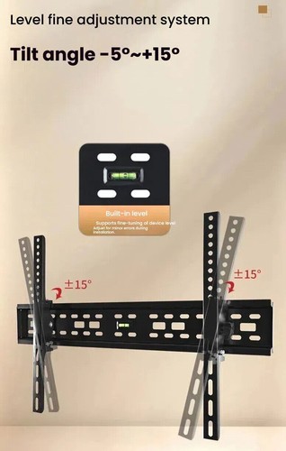 TV WALL BRACKET MOUNT SLIM FOR 40 42 50 65 70 75 80 INCH FLAT 3D LCD LED PLASMA - Picture 27 of 28