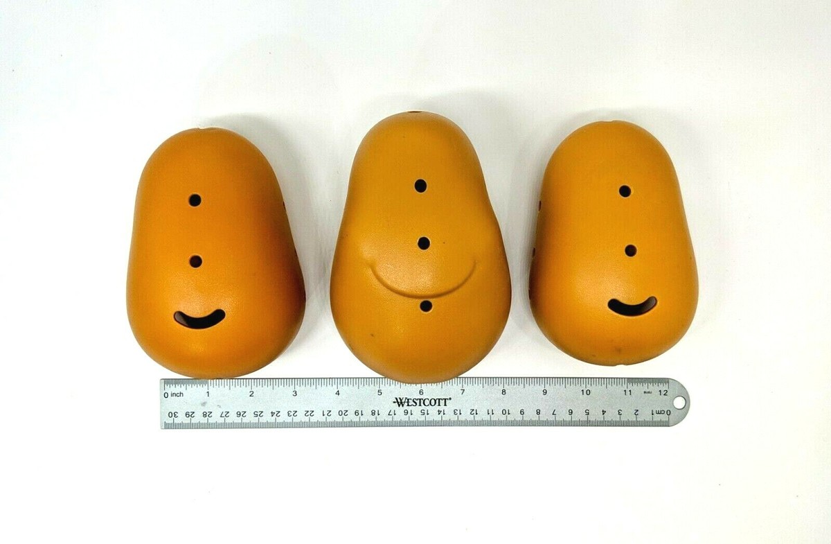 Lot of 3 Mr Potato Head Body Parts Bodies No Backs or Accessories