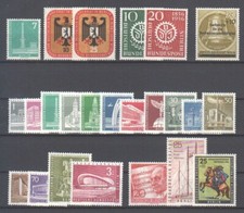 Berlin Briefmarken Jahrgang 1956 postfrisch ** komplett = Michel Nr. 135-158 !