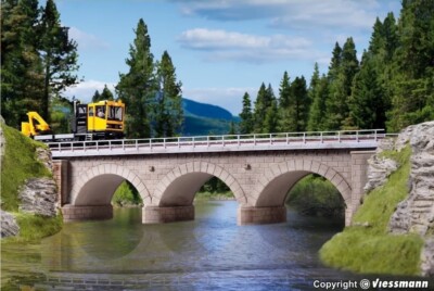 Kibri Stone Arch Bridge 39721 HO Scale