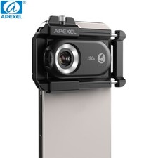 APEXEL NEW PhoneMicro 5 Smartphone Microscope Lens150X Macro with LED for Phone