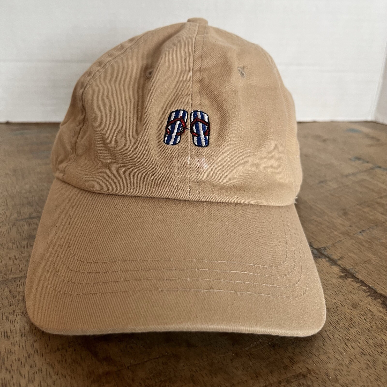 Flip Flops Hat Brown City Hunter Adjustable Adult Size Brown Hat Baseball Cap-image