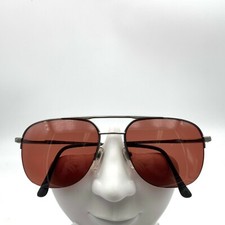 Vintage Hart Schaffner  Marx 801 Gray Metal Pilot Sunglasses FRAMES ONLY