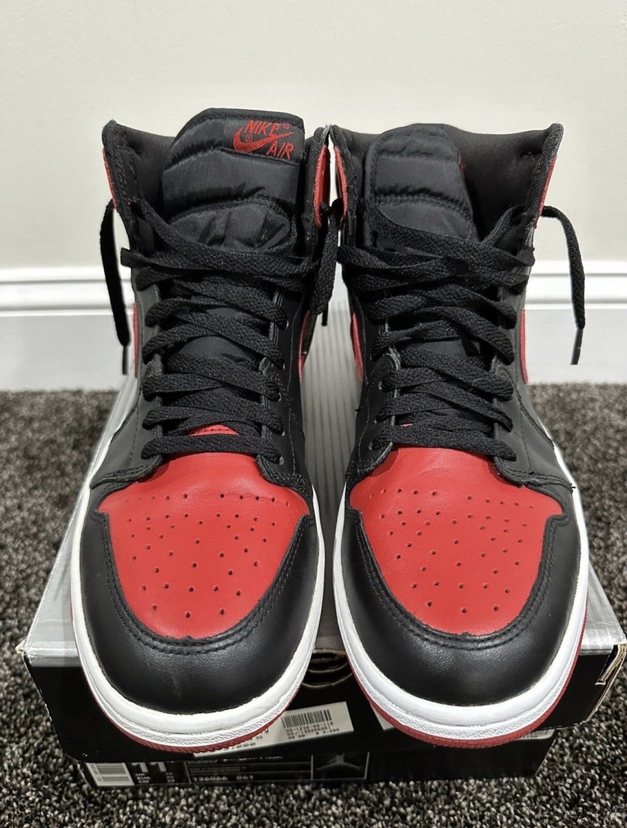 Air Jordan 1 Retro Bred 2001 Sneakers | eBay