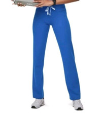Figs Women's Bright Blue Livingston Basic Scrub Pants Small NWT