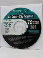 Chartbuster Karaoke CD Graphics Hot Country Hits 154 - CBCDG-60154 - 15 Songs