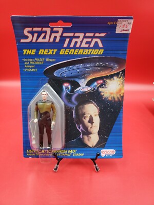 Galoob Star Trek Action Figure Lieutenant Commander Data Next Generation New