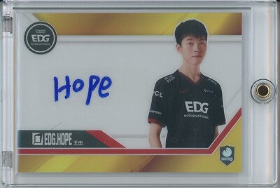 2021-2022 Buffun LPL League of Legends LOL Hope ADC EDG GAMING Gold Auto /50 1st