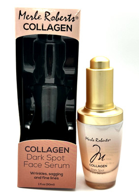 Merle Roberts Collagen Dark Spot Face Serum ~ 1 oz / 30 ml ~ BNIB ~