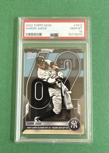 2022 Topps Now Aaron Judge #1012 PSA 10