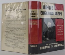 Winston Churchill / While England Slept 1st Edition 1938 #2210114
