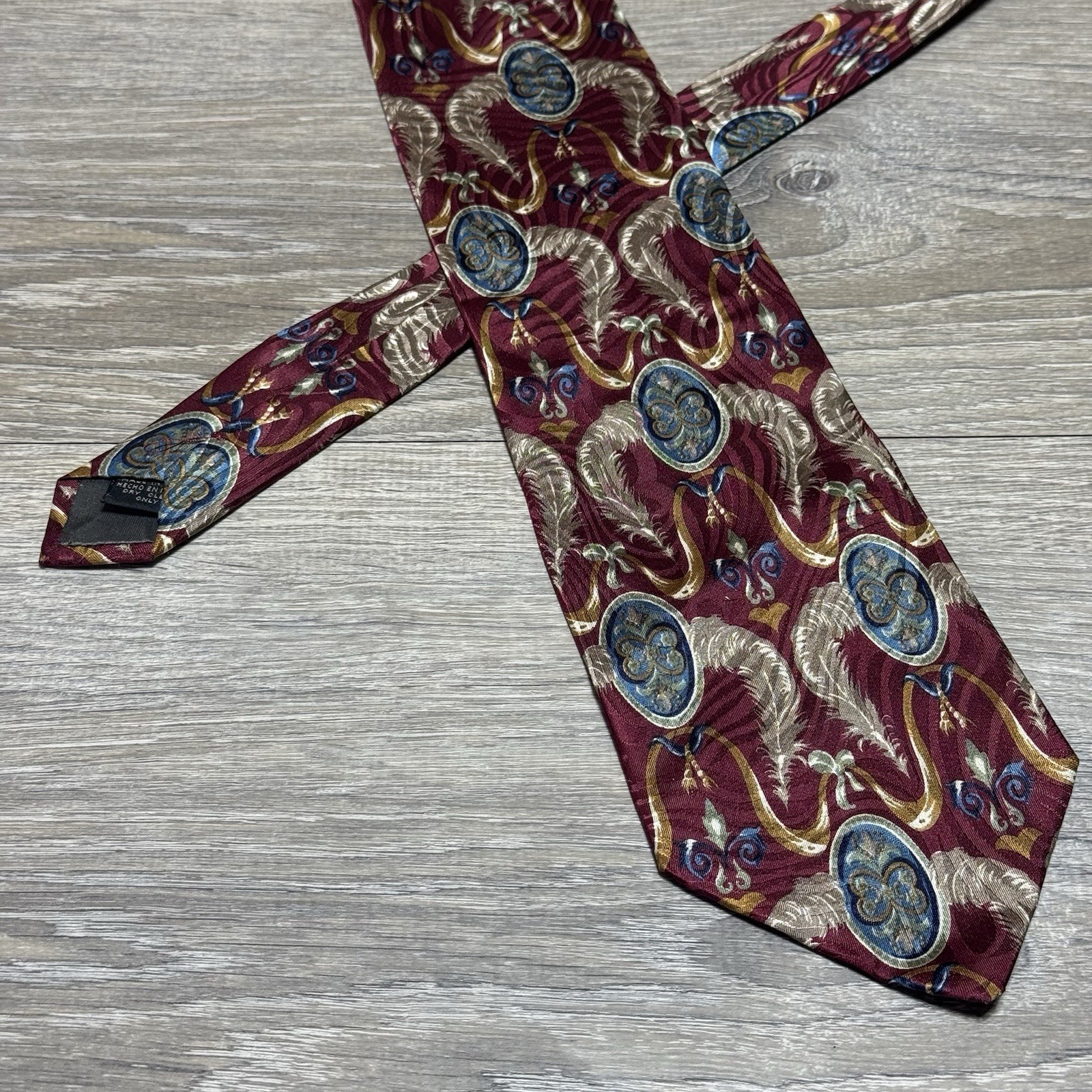 J Riggings Hunting Horn Handmade Luxury 100% Italian Silk Neck Tie for Men 58