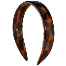 Parcelona Headband – Cellulose Acetate with Non-Slip Teeth for All Hair Types