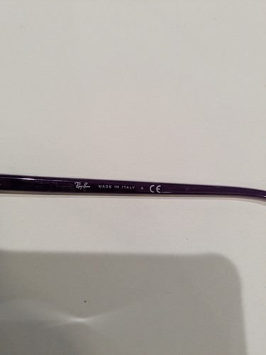Neue Ray-Ban RB 4304 6399/80 transparente violettblaue Gläser, Low Bridge Fit. - Bild 5 von 5
