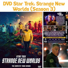 Star Trek: Strange New Worlds (Season 3) 2025 | Sci-Fi Adventure | Custom DVD