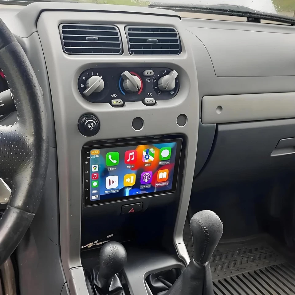 Radio estéreo para automóvil Android 15 navegación GPS para Nissan Frontier Apple Carplay 2001-2004 Foto 2 de 4