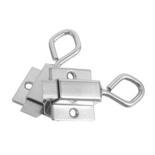 2Pcs Heavy Duty Stainless Steel Spring Loaded Door Bolt Latch for Indoor Use