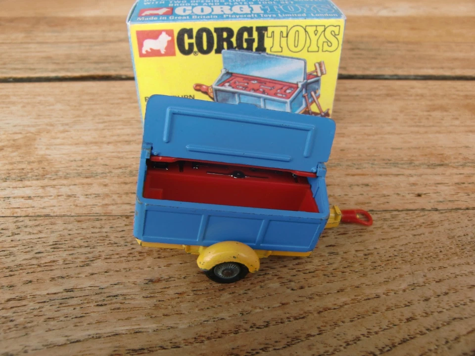 CORGI TOYS England 109 Pennyburn Workmen's Trailer Anhänger  1:43 + Repro Box - Bild 4 von 4