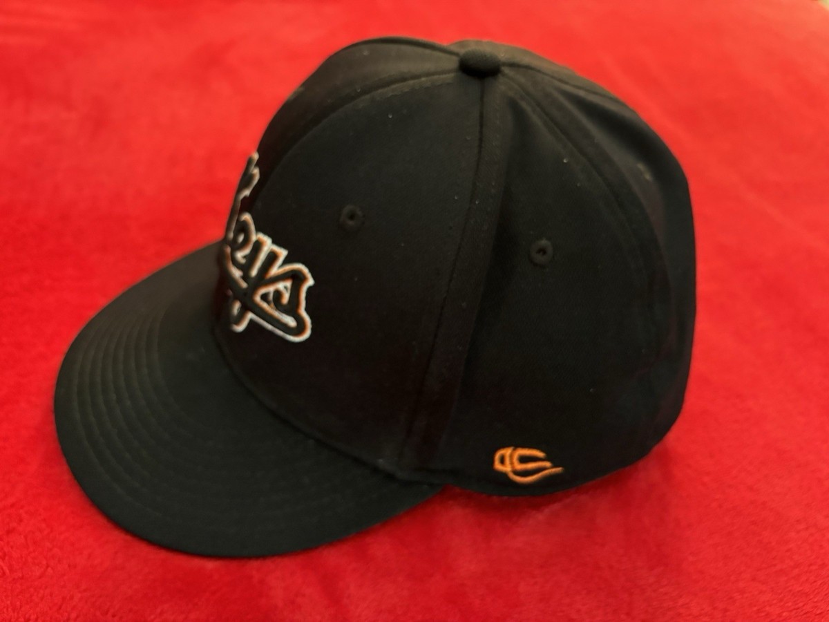 Frederick Keys Minor League Baseball L/XL Stretch Fitted Hat Cap