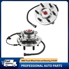 2x Front Wheel Hub Bearing Assembly w/ 6-Lug for Ford F-150 4WD 2015 2016 2017