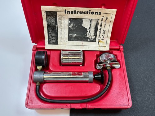 🇺🇸 Snap-on Tools USA SVT262 Cooling System Tester w/ Hard Case
