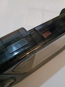 RARE Authentic Smoke Clear Black Sega Game Gear Console w Modern LCD US Seller