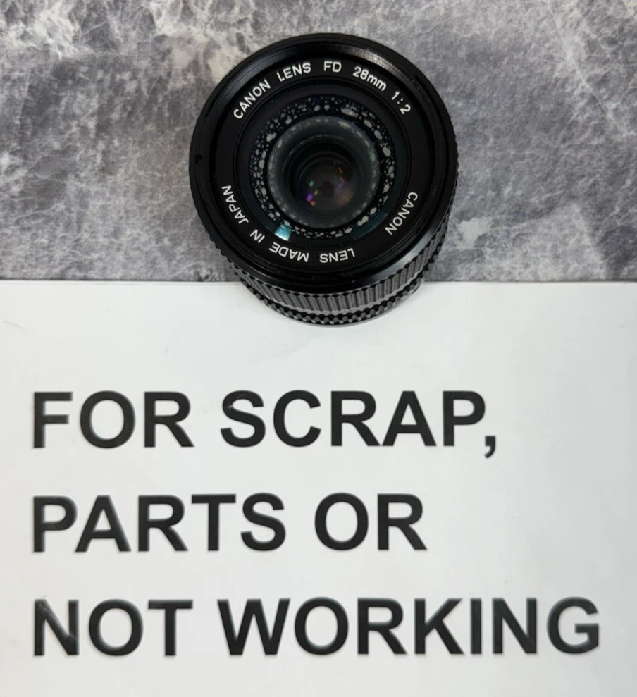 Canon FD f/2 Camera Lenses 28mm Focal for sale - eBay